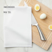 Ich arbeite, um Rechnungen zu bezahlen, denen ich Geschirrtuch (Viertel Falte)