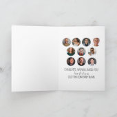 Ich arbeitete früher mit Legends 10 Coworker Foto Karte (Innenseite)