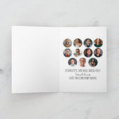 Ich arbeitete früher mit Legends 11 Coworker Foto Karte (Innenseite)