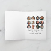 Ich arbeitete früher mit Legends 12 Coworker Foto Karte (Innenseite)