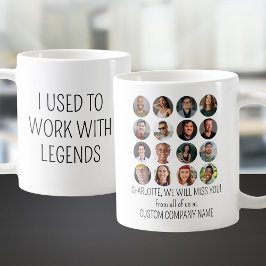 Ich arbeitete früher mit Legends 16 Coworker Foto Kaffeetasse