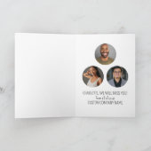 Ich arbeitete früher mit Legends 3 Coworker Foto Karte (Innenseite)