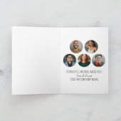 Ich arbeitete früher mit Legends 5 Coworker Foto Karte (Innenseite)