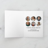 Ich arbeitete früher mit Legends 6 Coworker Foto Karte (Innenseite)