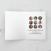 Ich arbeitete früher mit Legends 9 Coworker Foto Karte (Innenseite)