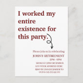 Ich arbeitete meine ganze Existenz für diese Pensi Postkarte (Vorderseite)