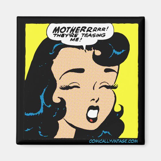 Ich ärgerte mich! magnet (Vorne)