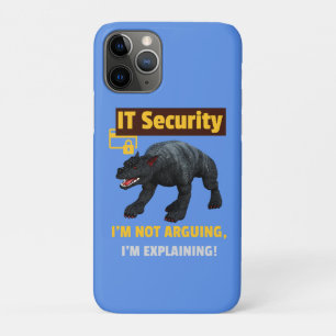Ich argumentiere nicht, dass ich Funny IT Security Case-Mate iPhone Hülle