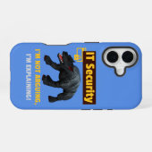 Ich argumentiere nicht, dass ich Funny IT Security iPhone 16 Hülle (Rückseite (Horizontal))