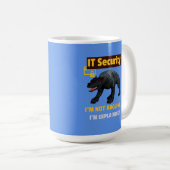 Ich argumentiere nicht, dass ich Funny IT Security Kaffeetasse (VorderseiteRechts)