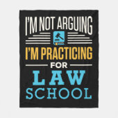 Ich argumentiere nicht, dass ich für Jurastudium Ü Fleecedecke (Vorderseite)