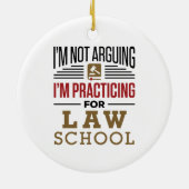 Ich argumentiere nicht, dass ich für Jurastudium Ü Keramik Ornament (Hinten)