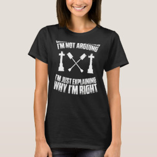 Ich argumentiere nicht für Friedhof-Gärtner T-Shirt