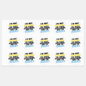 Ich argumentiere nicht, ich erkläre nur, warum ich etiketten (Blatt)