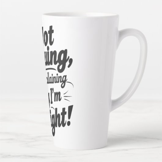 Ich argumentiere nicht, ich erkläre nur, warum ich milchtasse (Rechts)