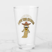 Ich aß den Wurm Glas (Rückseite)