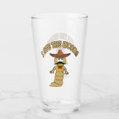Ich aß den Wurm Glas (Vorderseite)