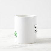 Ich aß den Wurm Kaffeetasse (Mittel)
