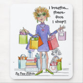 Ich atme also kaufe ich für einen Computer Mousepad (Vorne)