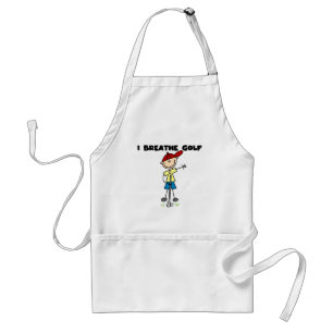 Ich atme Golf T-Shirts und Geschenke Schürze