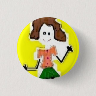 ICH auf den Rädern - besonders angefertigt Button