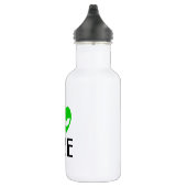 Ich Außerirdisches Herz EBE Edelstahlflasche (Rechts)