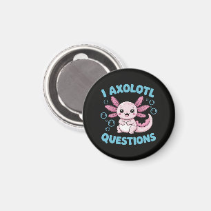 Ich Axolotl Fragen Magnet