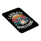 Ich Axolotl Fragen Magnet (Rechte Seite)