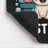 Ich Axolotl Fragen Mousepad (Ecke)