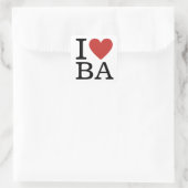 Ich ❤️ BA Sticker - Business Analytics Dept. (Tasche)