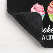 Ich backe also nicht Leute, die Bäcker Männer Frau Mousepad (Ecke)