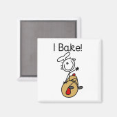 Ich backe magnet (Vorderseite/Rückseite)