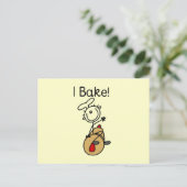 Ich backe postkarte (Stehend Vorderseite)