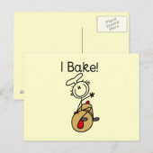 Ich backe postkarte (Vorne/Hinten)