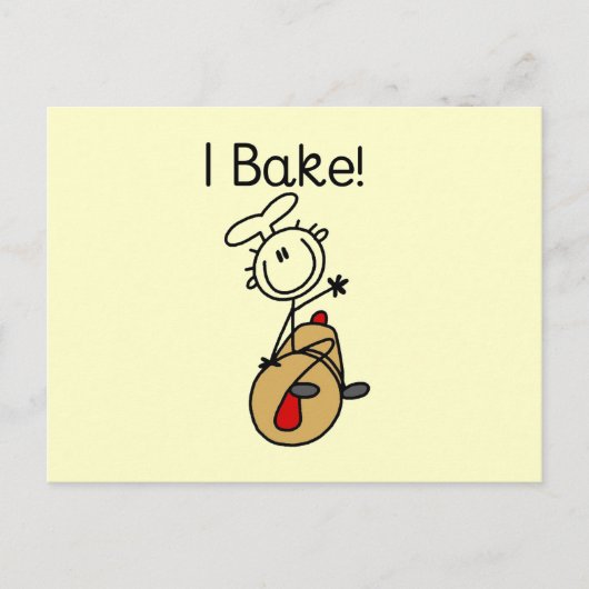 Ich backe postkarte (Vorderseite)