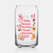 Ich backe, weil man Leute zum Punzieren erstarrt Dosenglas (Rückseite)