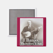 Ich Banjo Magnet (Vorderseite/Rückseite)