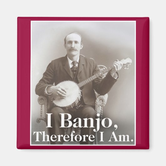 Ich Banjo Magnet (Vorne)