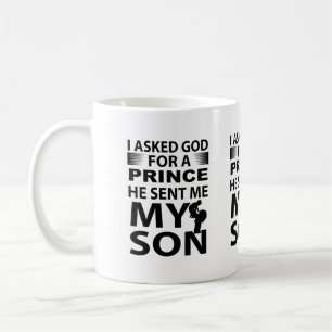 Ich bat Gott um einen Prinzen, Er schickte mir mei Kaffeetasse