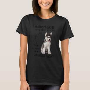 Ich bat Gott um einen wahren Freund, also schickte T-Shirt