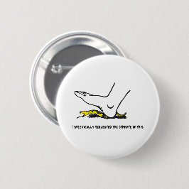 Ich bat um das gegenüberliegende Parody-Mem für di Button