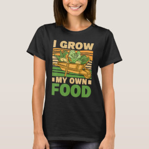 Ich baue mein eigenes Nahrungsmittel selbst aus T-Shirt