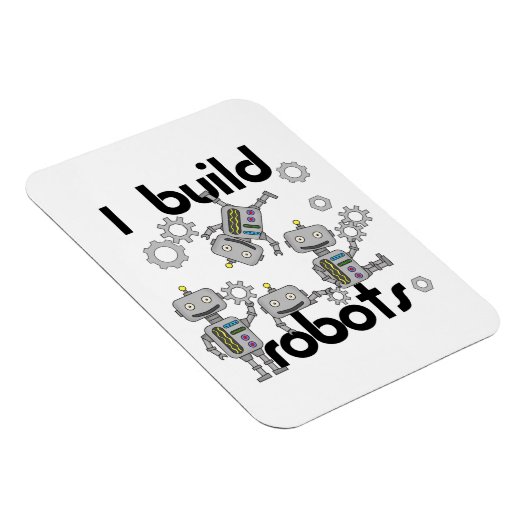 Ich baue Roboter Magnet (Rechte Seite)