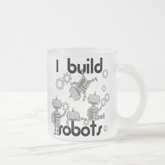Ich baue Roboter Mattglastasse (Rechts)