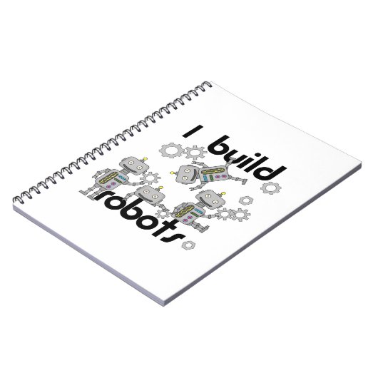 Ich baue Roboter Notizblock (Linke Seite)