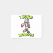 Ich baue Roboter Post-it Klebezettel (Vorderseite)