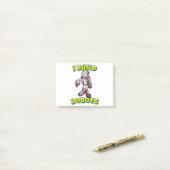 Ich baue Roboter Post-it Klebezettel (Auf Schreibtisch)