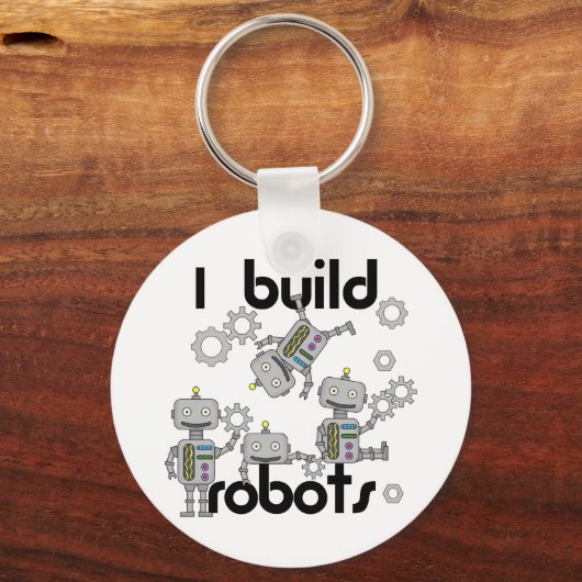 Ich baue Roboter Schlüsselanhänger (Vorderseite)
