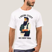 Ich baue Zeug - Gärtner-T - Shirt (Vorderseite)