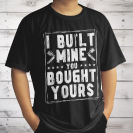 Ich baute meine, die du dir Design für Mechanik ge T-Shirt